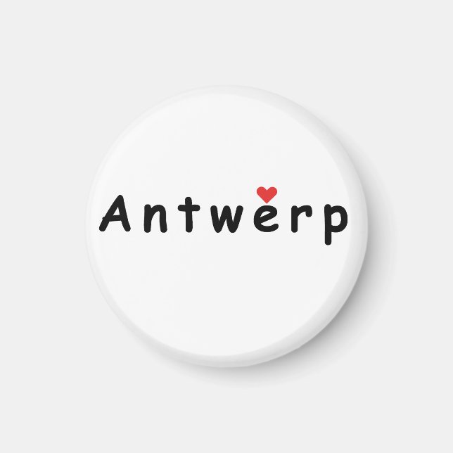 Íman Eu amo Antuérpia (Frente)
