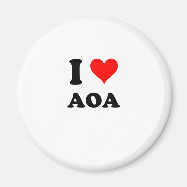Íman Eu Amo Aoa (Frente)