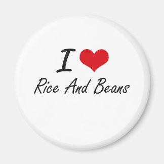 Íman Eu amo arroz e feijão