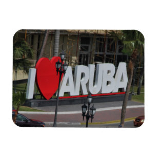 Íman "Eu amo Aruba", fotografia,