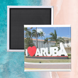 Íman Eu amo Aruba - Uma Ilha Feliz