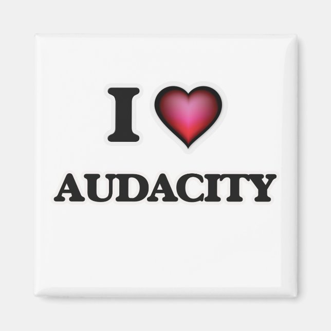 Íman Eu Amo Audacidade (Frente)