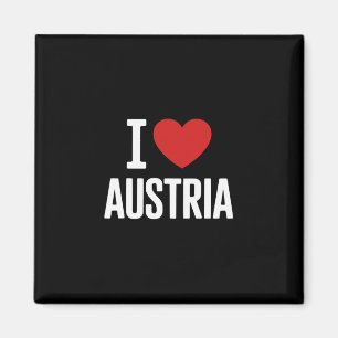 Íman Eu Amo Áustria Osterreich Esqui Verão Austríaco H