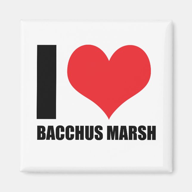 Íman Eu amo Baco Marsh (Frente)