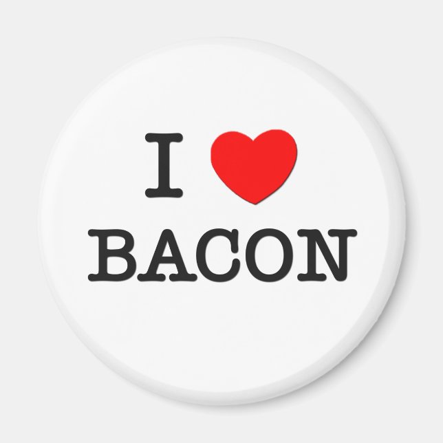 Íman Eu Amo Bacon (Frente)