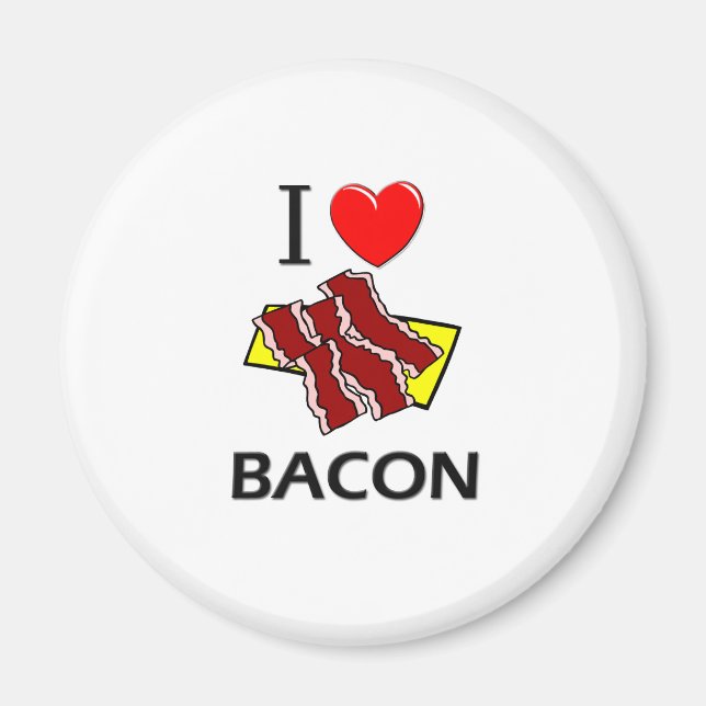 Íman Eu Amo Bacon (Frente)