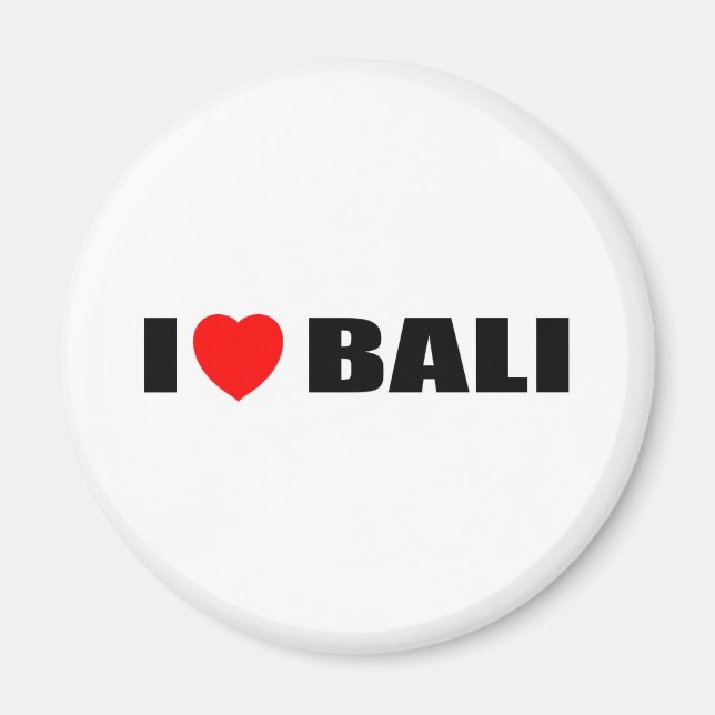 Íman Eu Amo Bali, Indonésia (Frente)