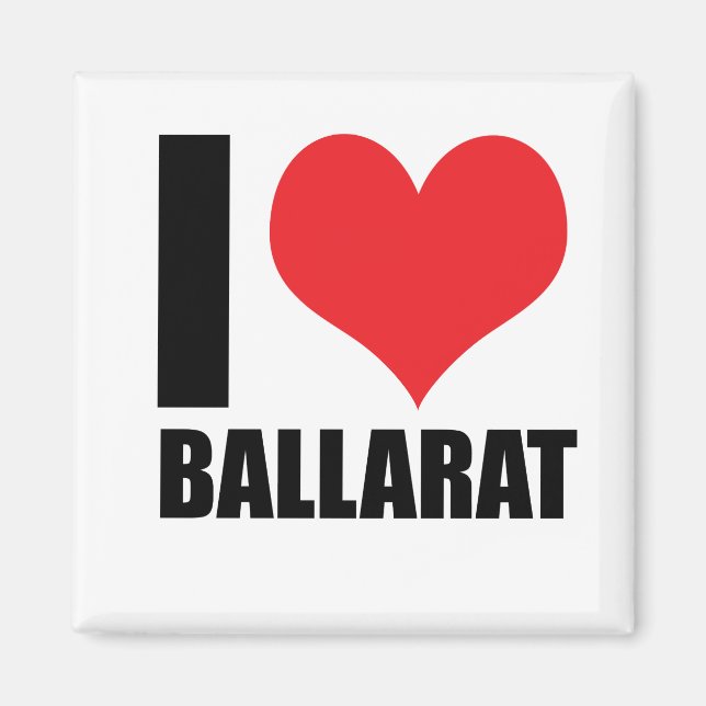 Íman Eu amo Ballarat (Frente)