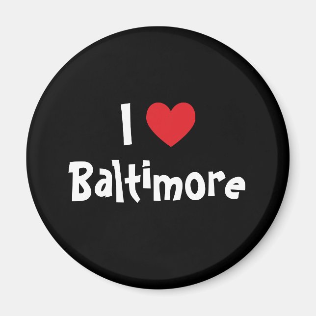 Íman Eu Amo Baltimore (Frente)