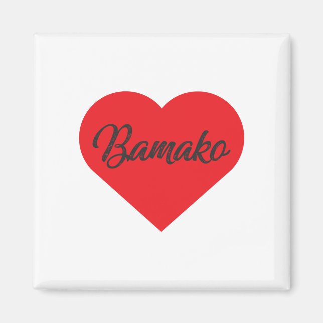 Íman Eu Amo Bamako - Mali (Frente)