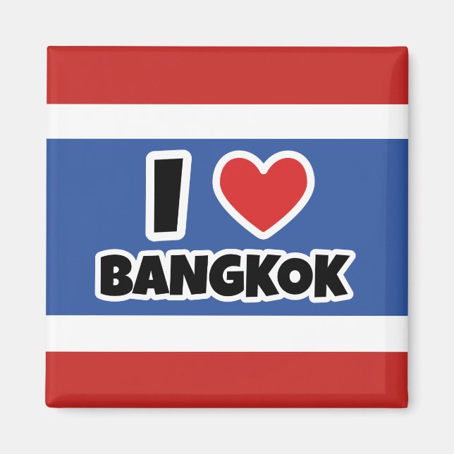 Íman Eu amo Bangkok (Frente)