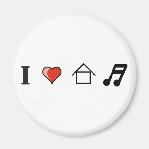 Íman Eu amo bater do clube da música da casa