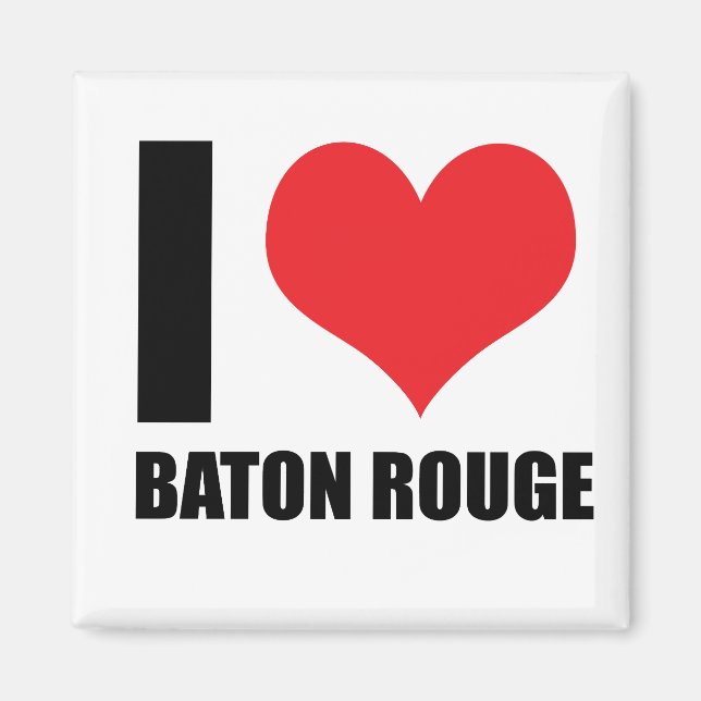 Íman Eu amo Baton Rouge (Frente)