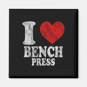 Íman Eu Amo Bench Press Vintage 1