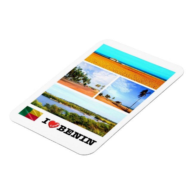 ÍMAN  EU AMO BENIN - MAGNET (Left Side)