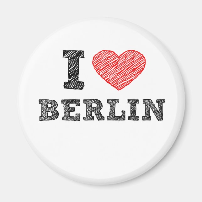 Íman Eu Amo Berlim (Frente)