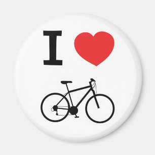 Íman Eu amo bicicletas