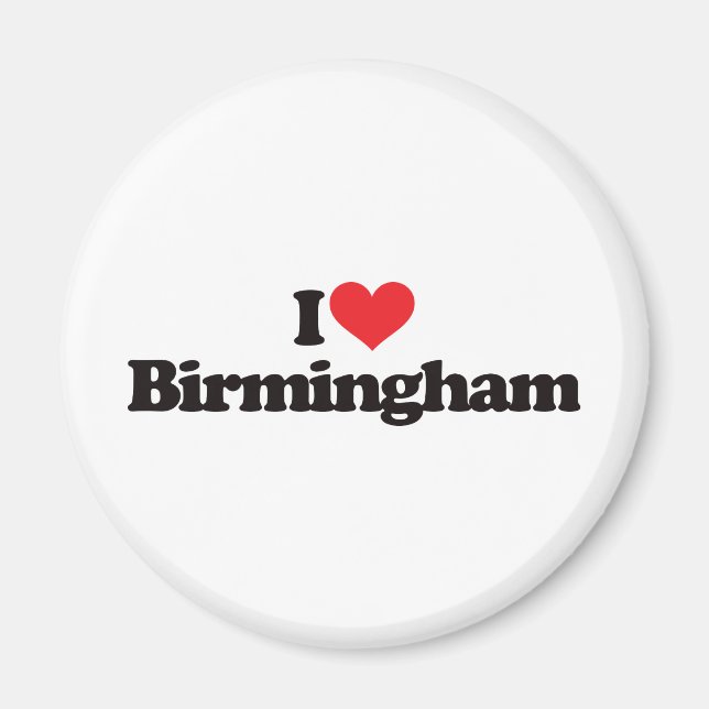 Íman Eu amo Birmingham (Frente)