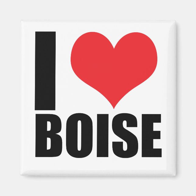 Íman Eu amo Boise (Frente)
