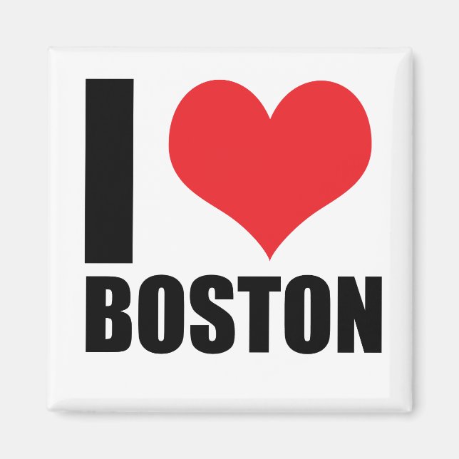 Íman Eu amo Boston (Frente)