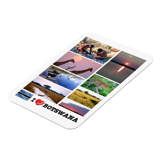 Íman EU AMO Botsuana - Magnet (Left Side)