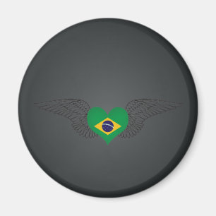Íman Eu amo Brasil - asas