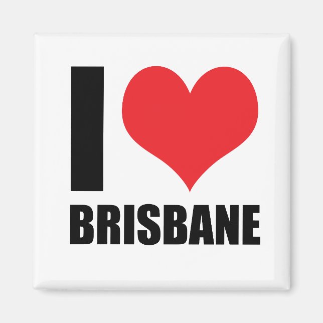 Íman Eu amo Brisbane (Frente)