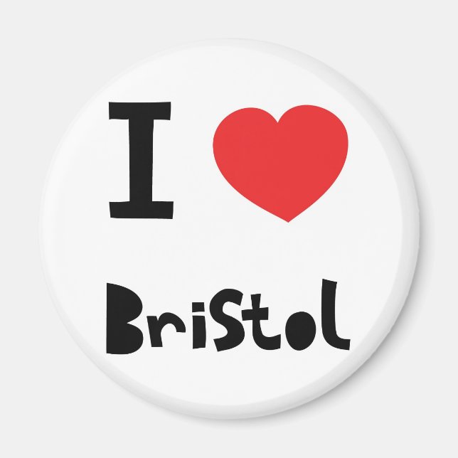 Íman Eu amo Bristol (Frente)