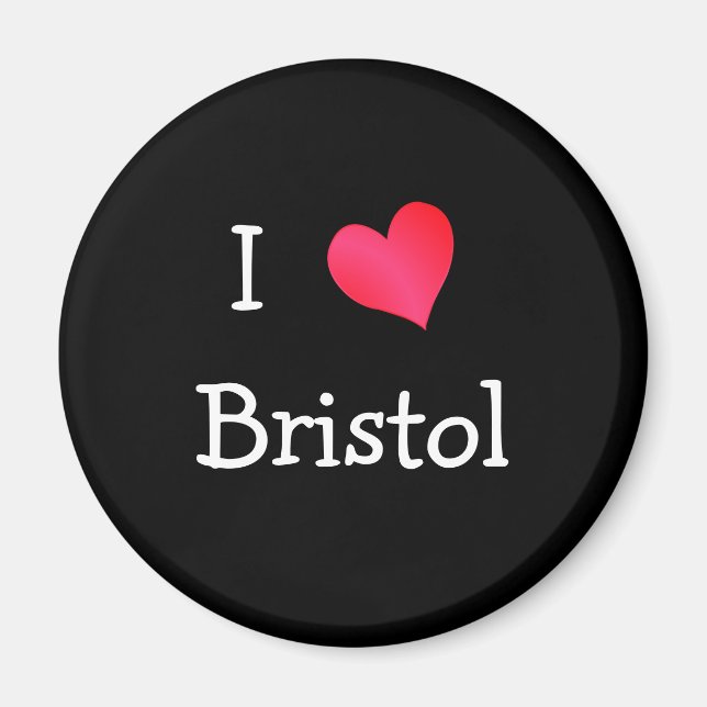 Íman Eu Amo Bristol (Frente)