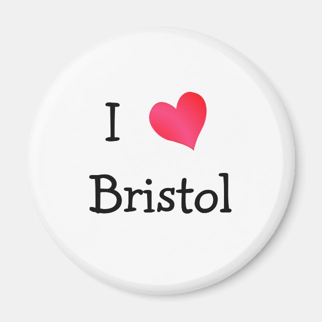Íman Eu Amo Bristol (Frente)