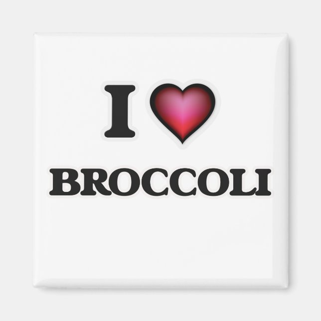 Íman Eu Amo Broccoli (Frente)