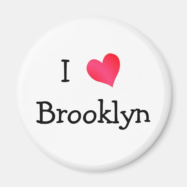 Íman Eu Amo Brooklyn (Frente)