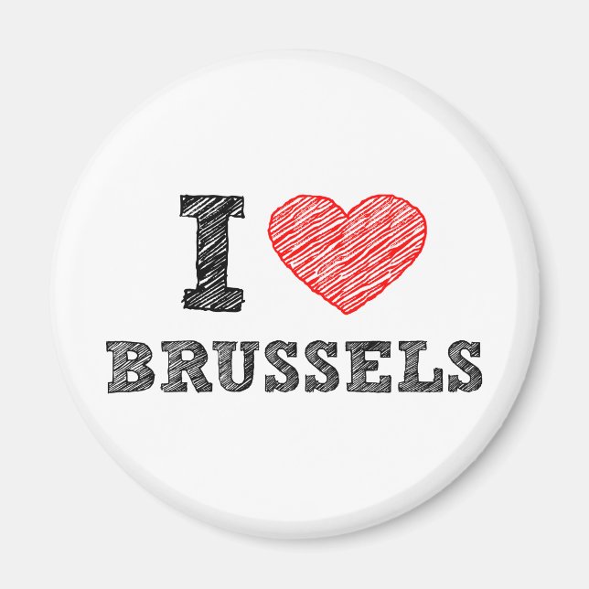Íman Eu Amo Bruxelas (Frente)