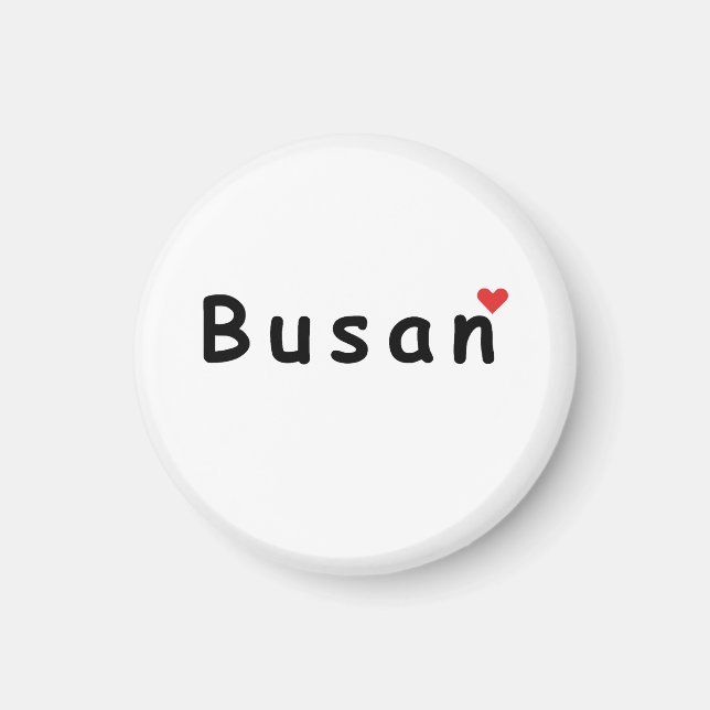 Íman Eu amo Busan (Frente)