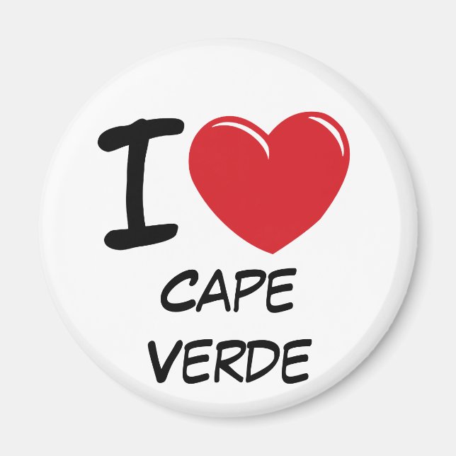 Íman Eu amo Cabo Verde (Frente)