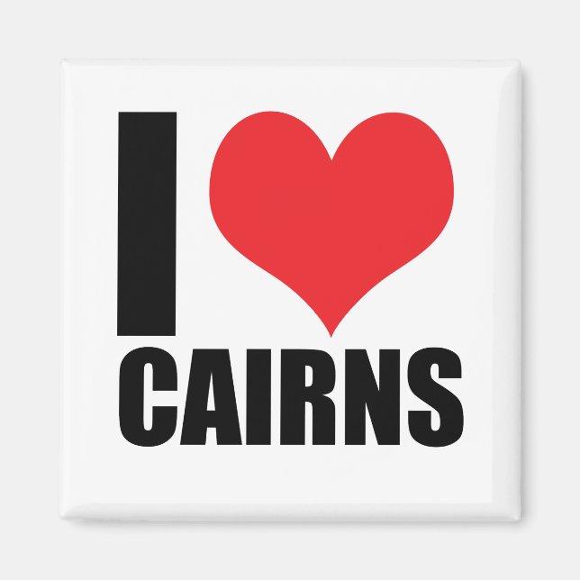 Íman Eu amo Cairns (Frente)