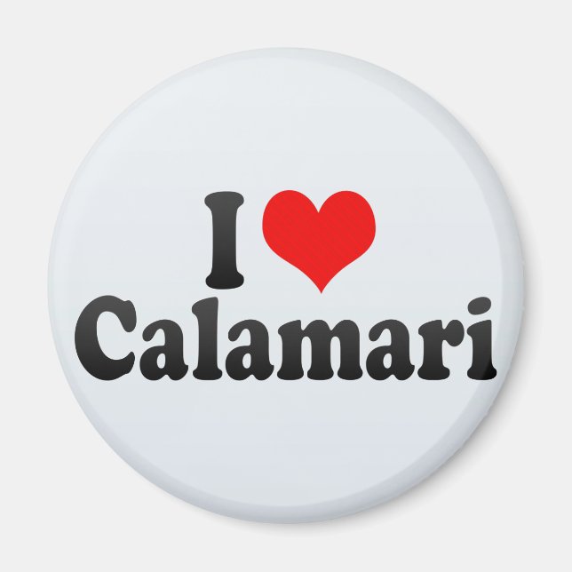 Íman Eu Amo Calamari (Frente)