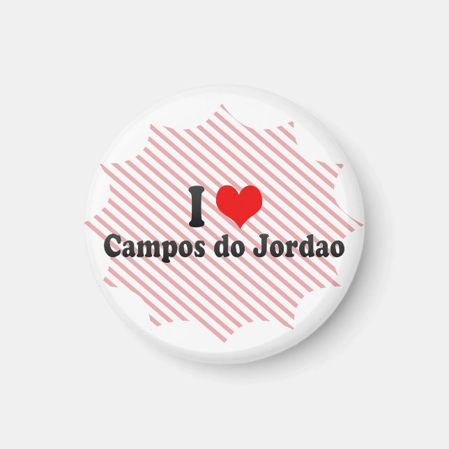 Íman Eu amo Campos do Jordao, Brasil (Frente)
