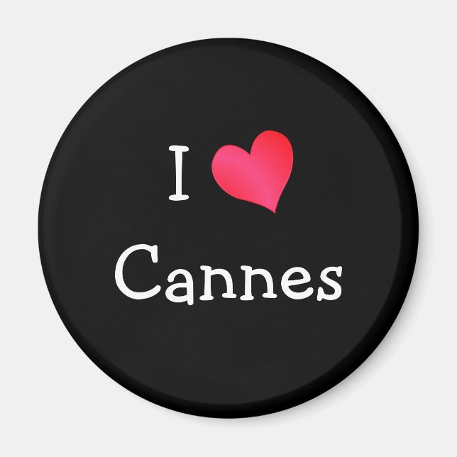 Íman Eu Amo Cannes (Frente)