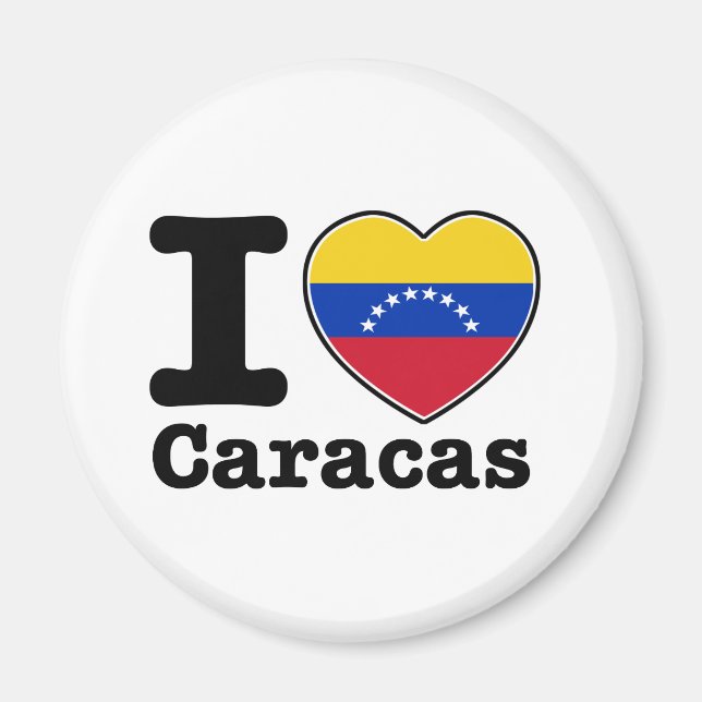 Íman Eu amo Caracas (Frente)