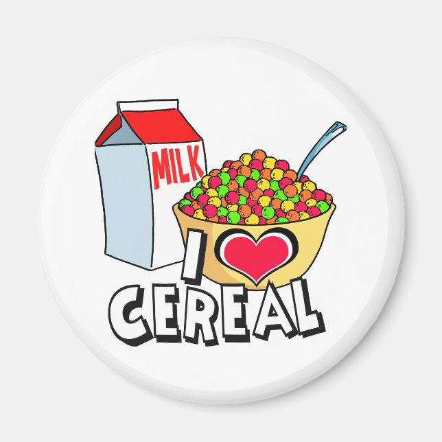 ÍMAN EU AMO CEREAL (Frente)