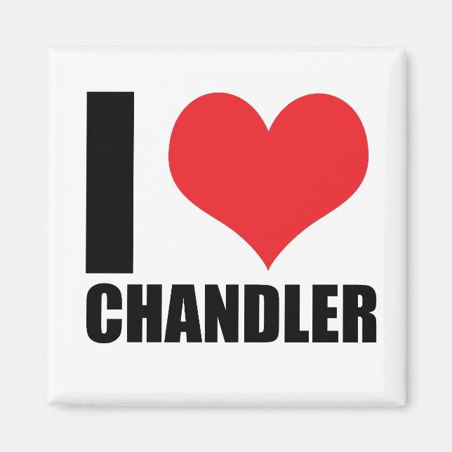 Íman Eu amo Chandler (Frente)