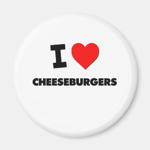 Íman Eu amo cheeseburgers