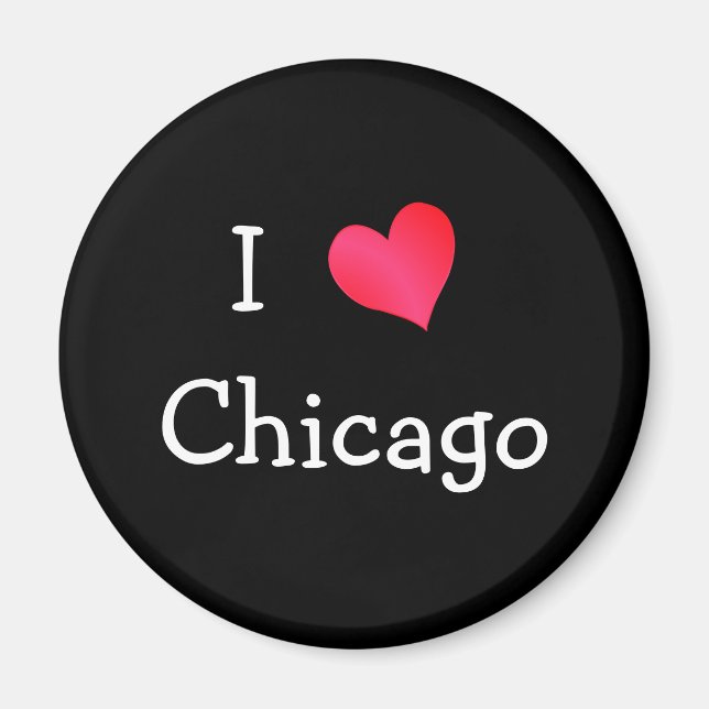 Íman Eu amo Chicago (Frente)