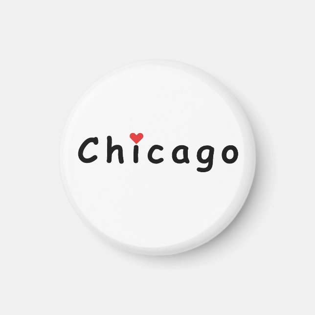 Íman Eu amo Chicago (Frente)