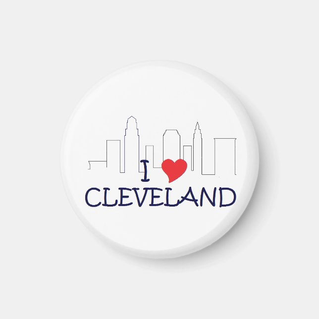 Íman Eu Amo Cleveland (Frente)