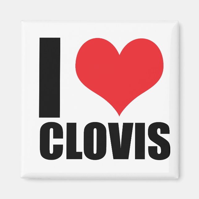 Íman Eu amo Clovis (Frente)