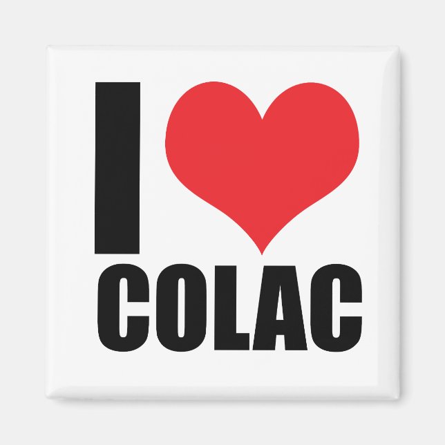 Íman Eu amo Colac (Frente)