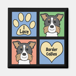 Íman Eu amo Collies de beira