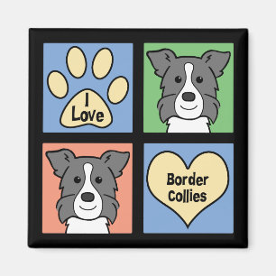 Íman Eu amo Collies de beira